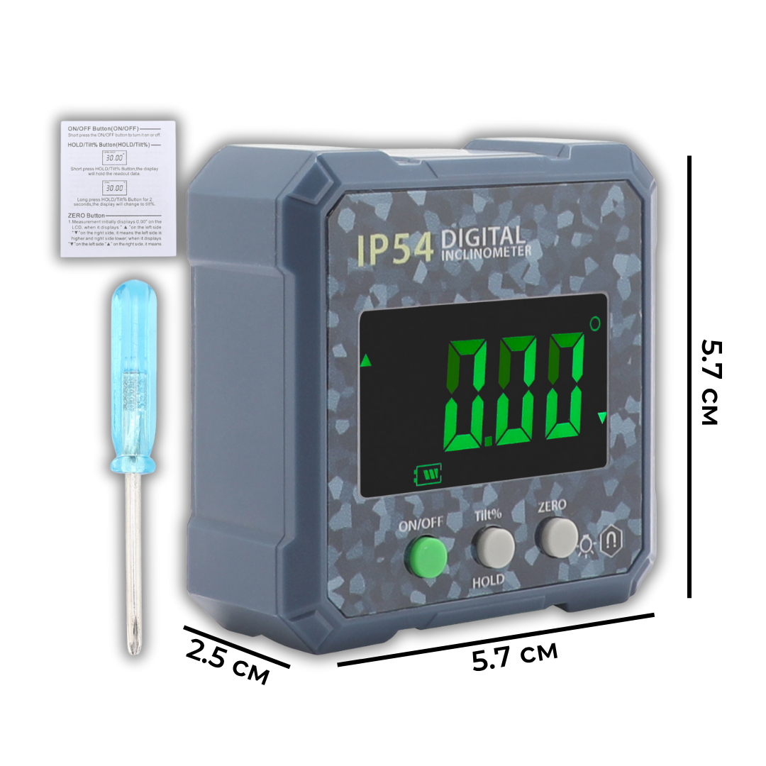 Кутомір цифровий інклінометр (29545260) - фото 4 Кутомір цифровий інклінометр (29545260) - фото 4