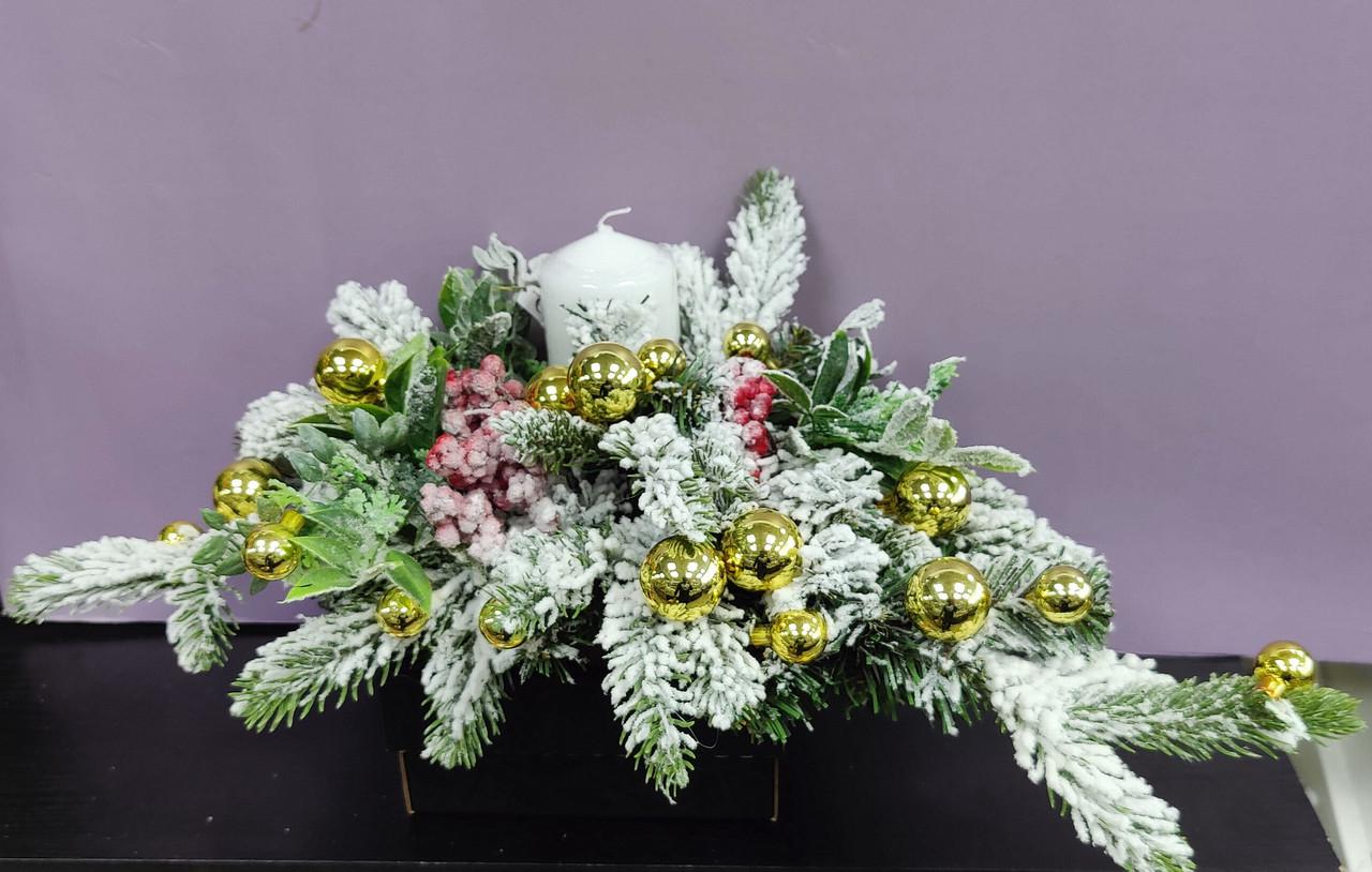 Композиция новогодняя 50x20 см (3010.025) Композиция новогодняя 50x20 см (3010.025)