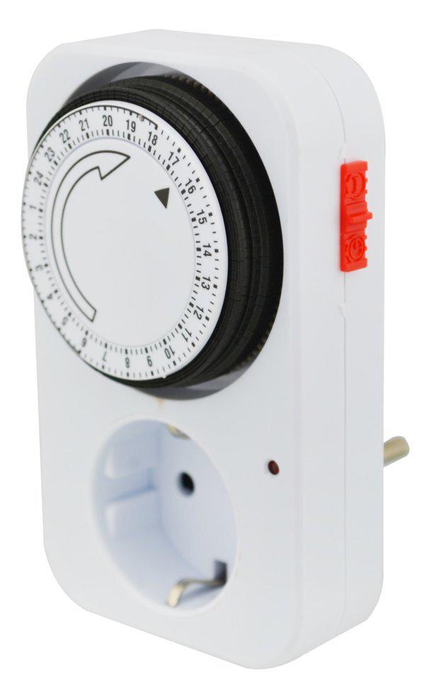 Розетка с таймером механическая суточная Рrogramme timer TG-14 A (2372) - фото 1