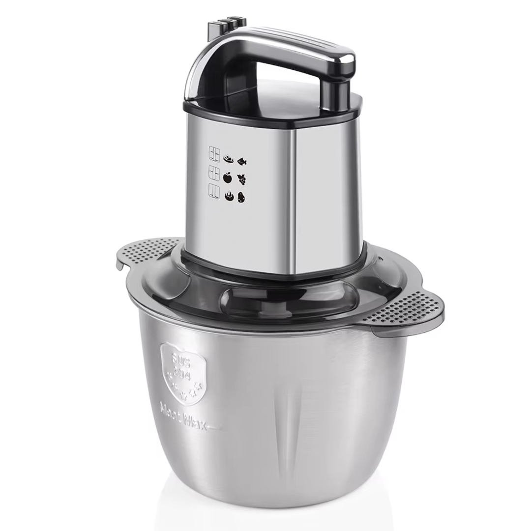 Подрібнювач кухонний Bitek Professional Food Chopper 2000 Вт 3 л - фото 4 Подрібнювач кухонний Bitek Professional Food Chopper 2000 Вт 3 л - фото 4