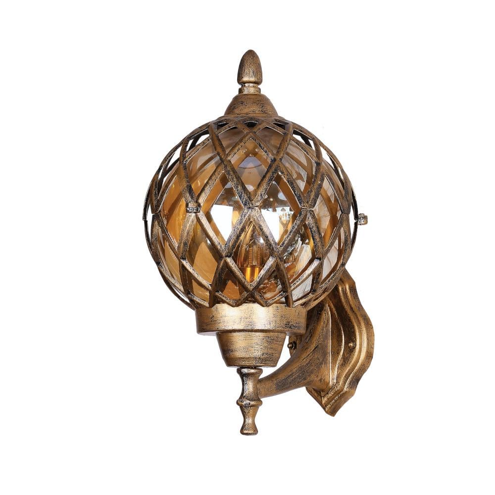 Бра уличное 760VDJ070-M-W1 GB Старое золото (LVS03240)