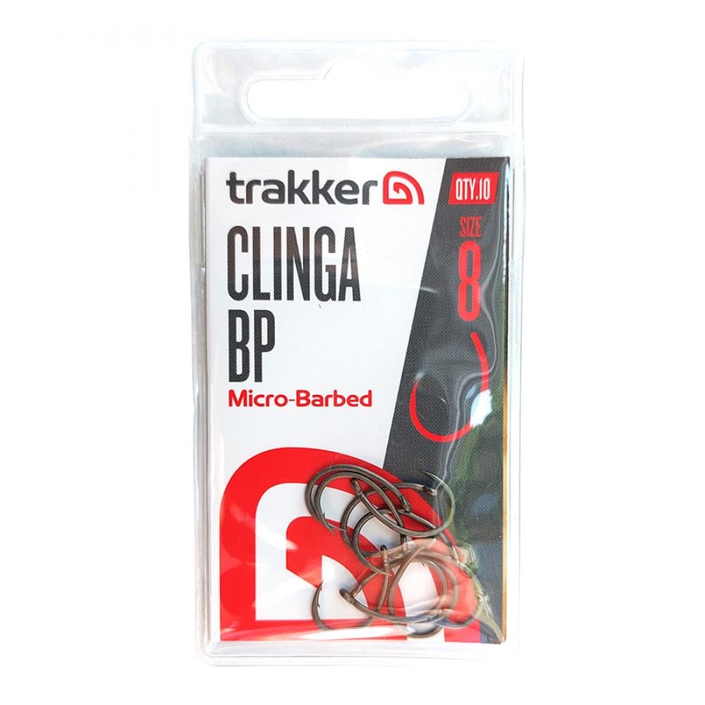 Крючок Trakker Clinga BP №8 Micro Barbed 10 шт. (3KB1594)