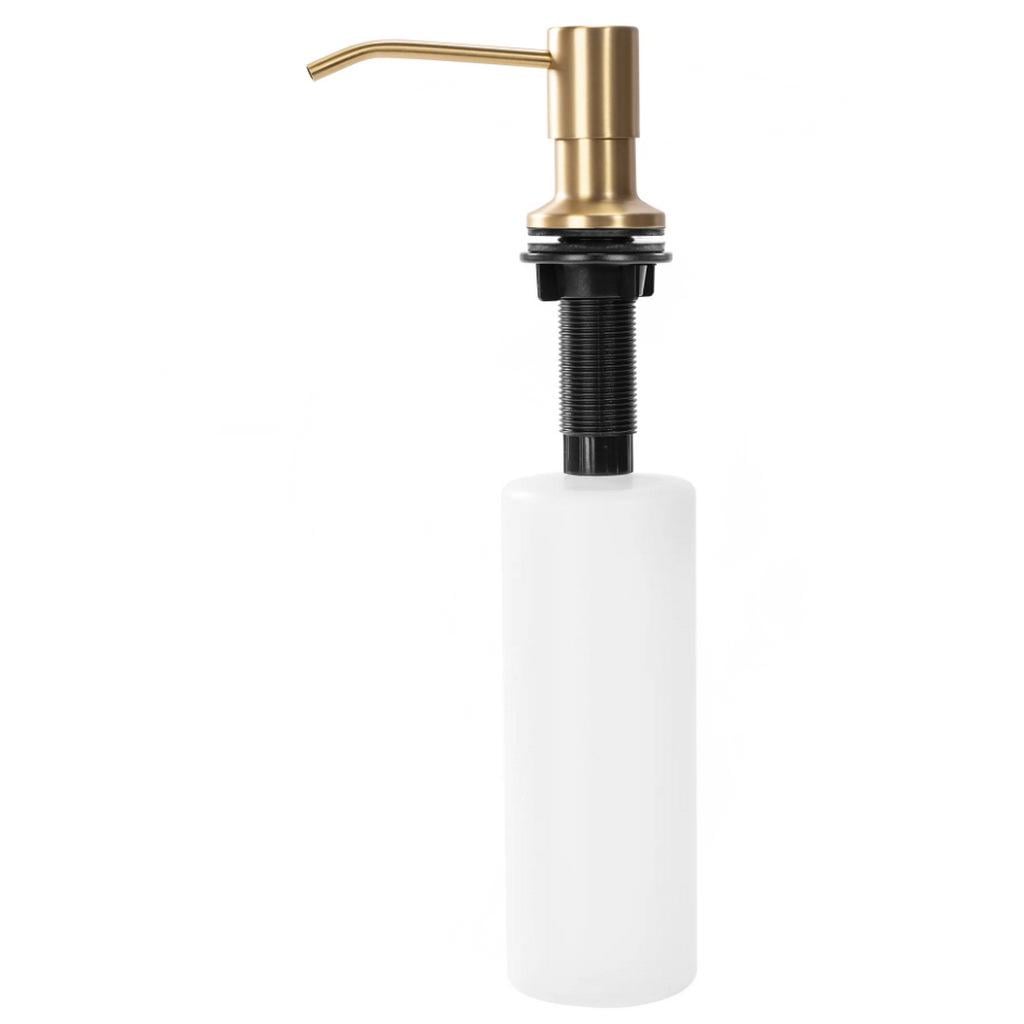 Дозатор врізний для мийки REA BRUSHED GOLD BAT-08001 250 мл Золотий (160277)