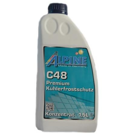 Антифриз Alpine C48 Kuhlerfrostschutz концентрат -80 ° C 1,5 л Синій (24532)