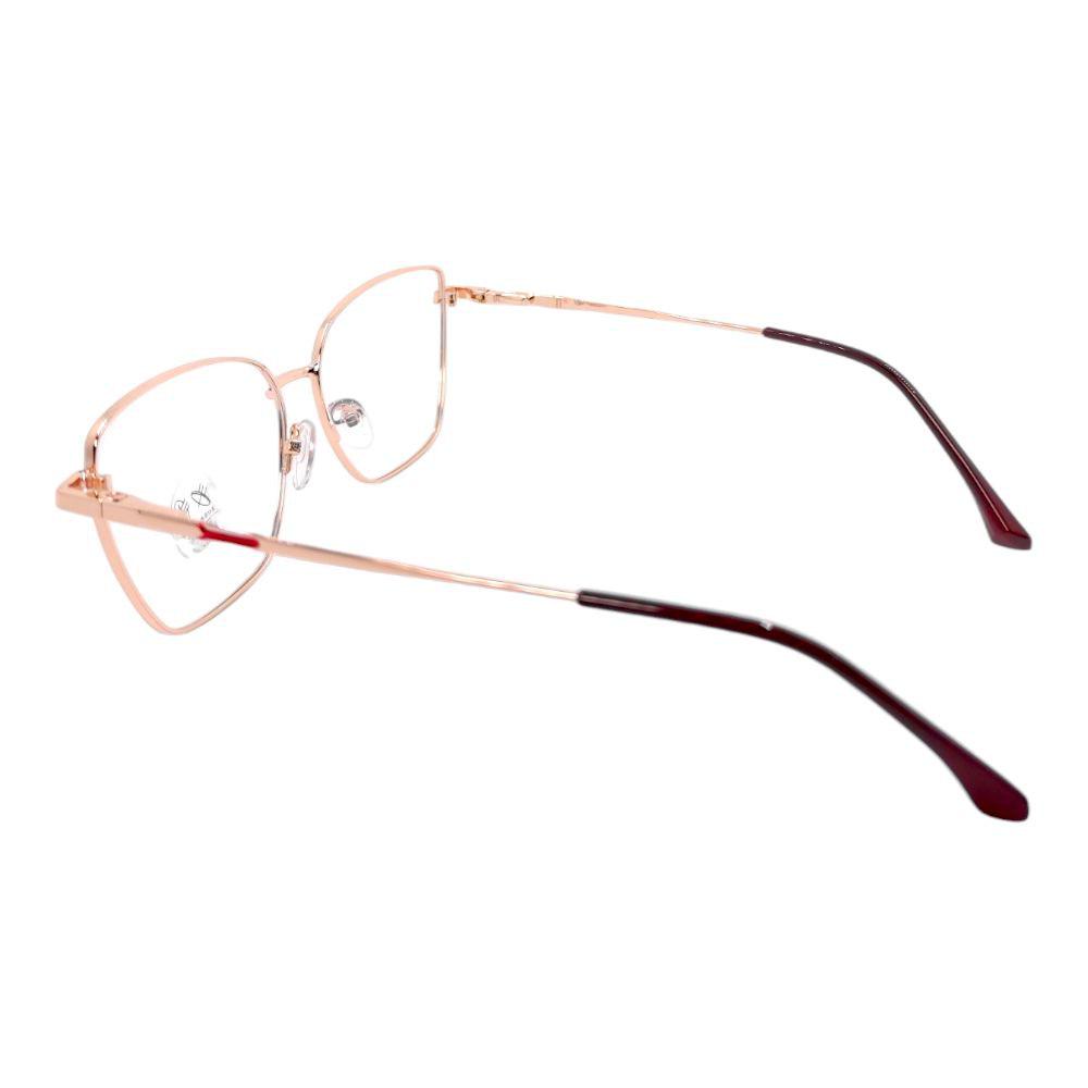 Комп'ютерні окуляри Blue Blocker оправа 80007 NN Золотий/Червоний - фото 4 Комп'ютерні окуляри Blue Blocker оправа 80007 NN Золотий/Червоний - фото 4