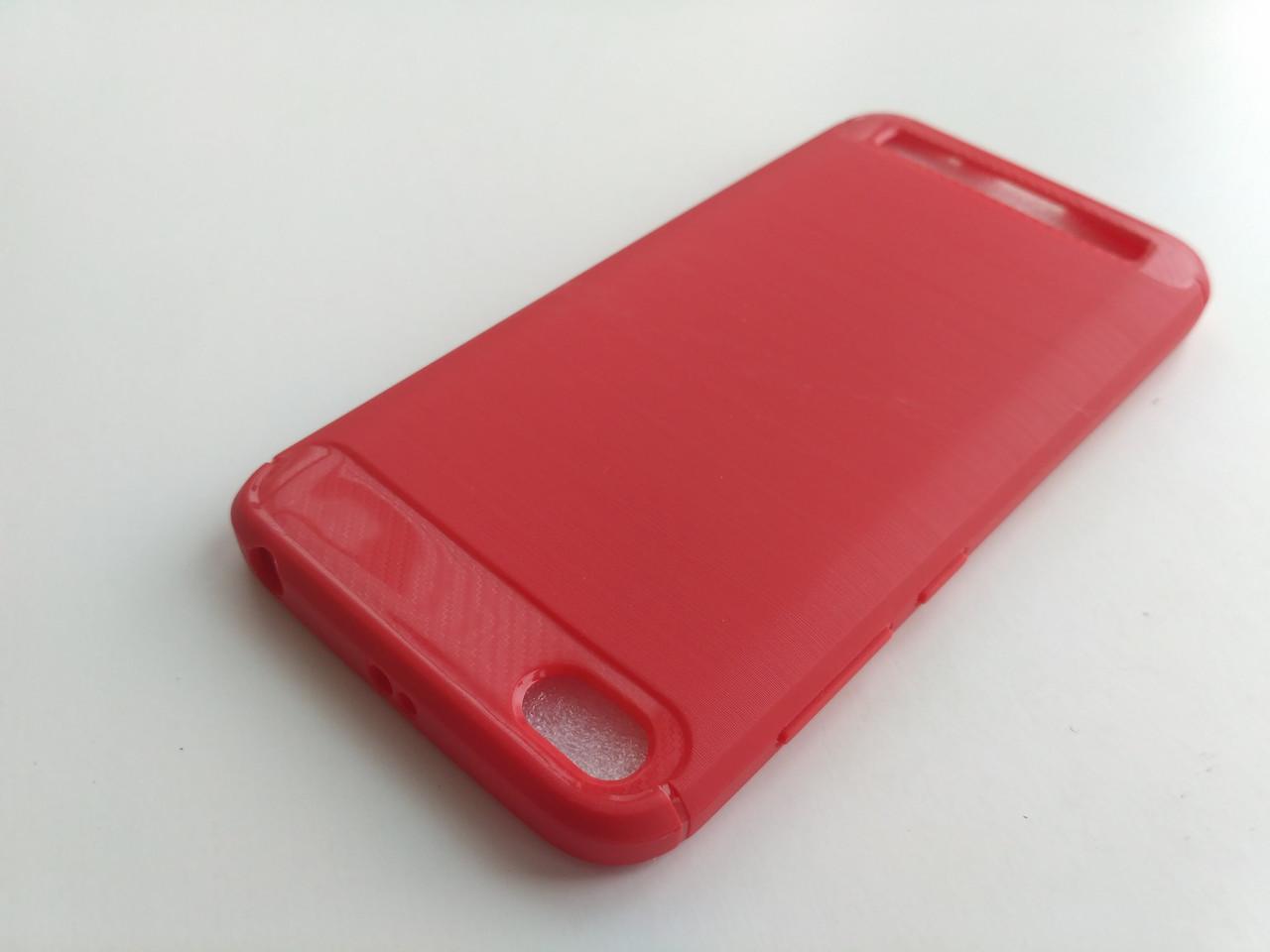 Силиконовый чехол Carbon Xiaomi Redmi 5a Красный 1228P - фото 2 Силиконовый чехол Carbon Xiaomi Redmi 5a Красный 1228P - фото 2