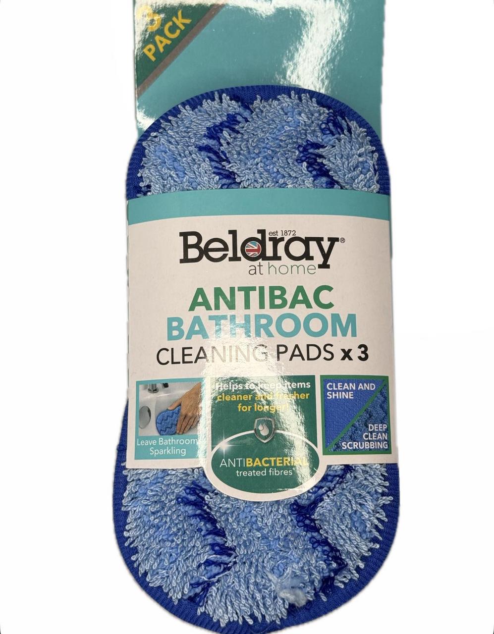 Губка-смайлик абразивна двостороння Beldray для миття чищення та прибирання поверхонь у ванній кімнаті Губка-смайлик абразивна двостороння Beldray для миття чищення та прибирання поверхонь у ванній кімнаті