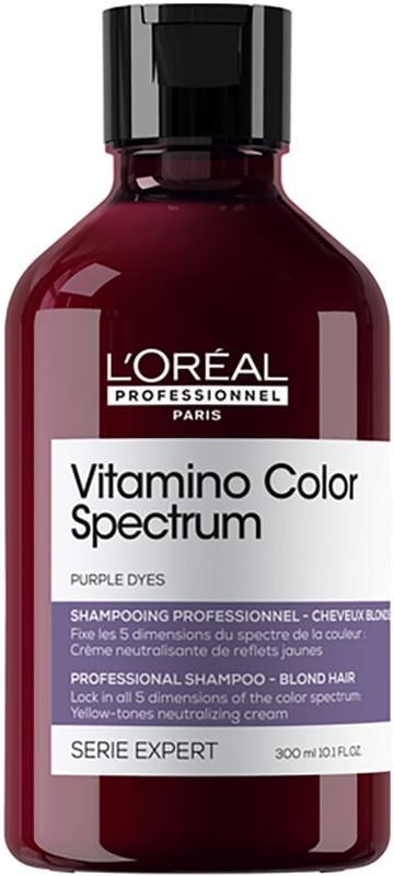 Шампунь для нейтрализации оранжевых оттенков L’Oreal Professionnel Vitamino Color Spectrum 300 мл (63260)