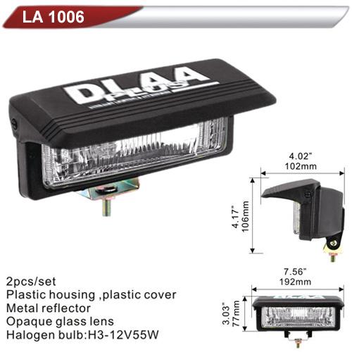 Фара дополнительная DLAA 1006-W H3-12V-55W 192х77 мм (67763)
