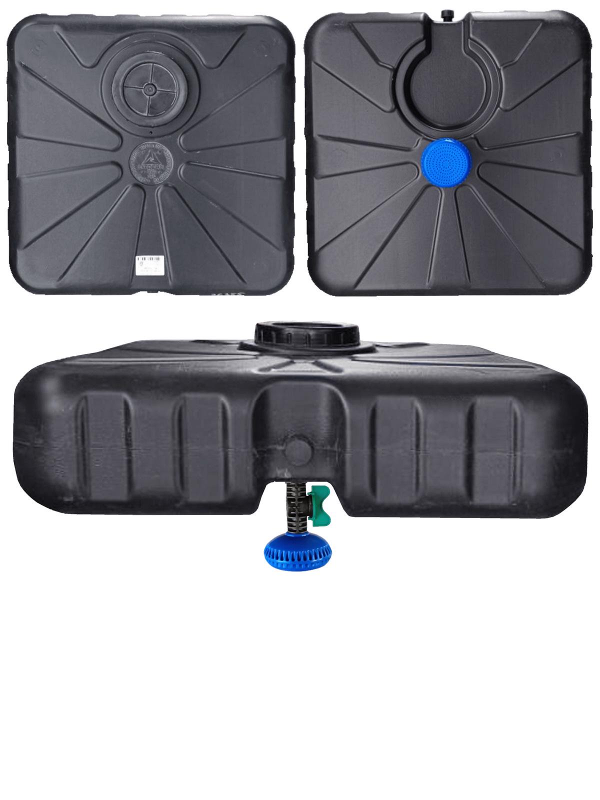 Бак для душу Litolan з лійкою 50 л (26355) - фото 2 Бак для душу Litolan з лійкою 50 л (26355) - фото 2