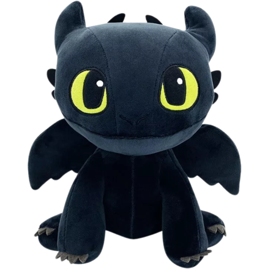Мягкая игрушка дракон Беззубик ночная фурия Как приручить дракона 40 см Черный (9081/40)