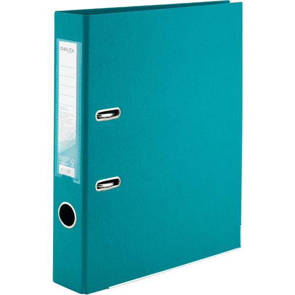 Папка-регистратор Axent Delta двусторонняя А4 полипропилен 50 мм собрана Бирюзовый (d1711-16c)