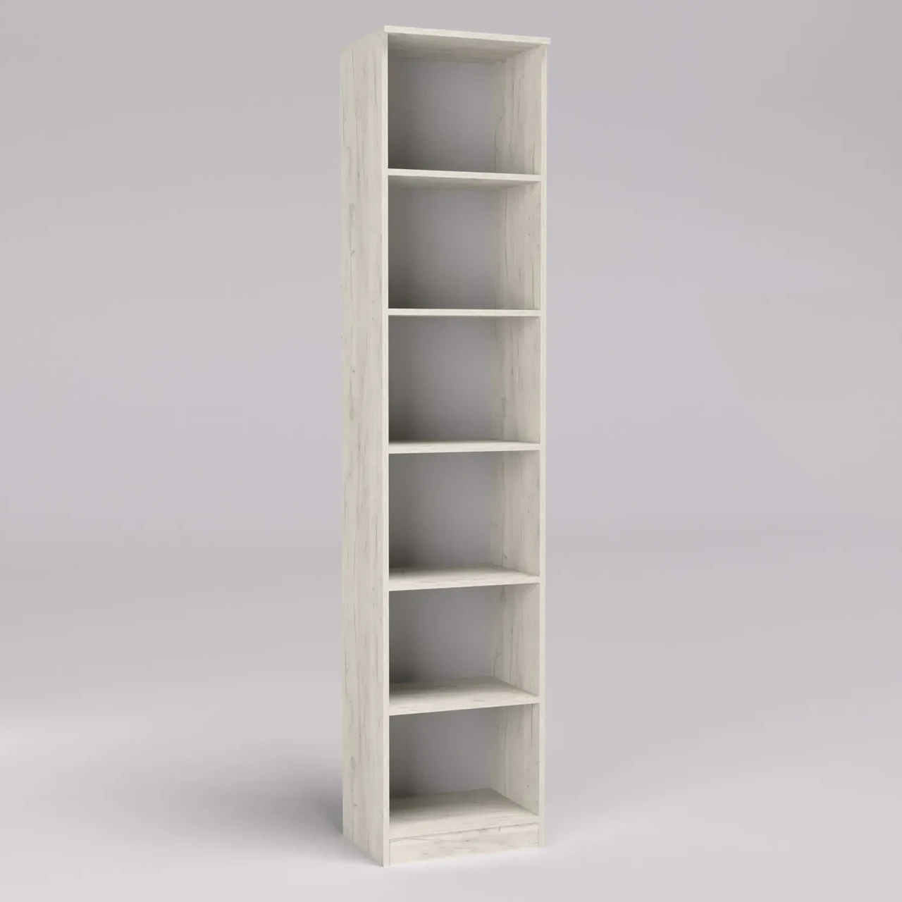 Стеллаж офисный Kontinent ОП 45х32х210 см Дуб Крафт Белый (52952276) - фото 1