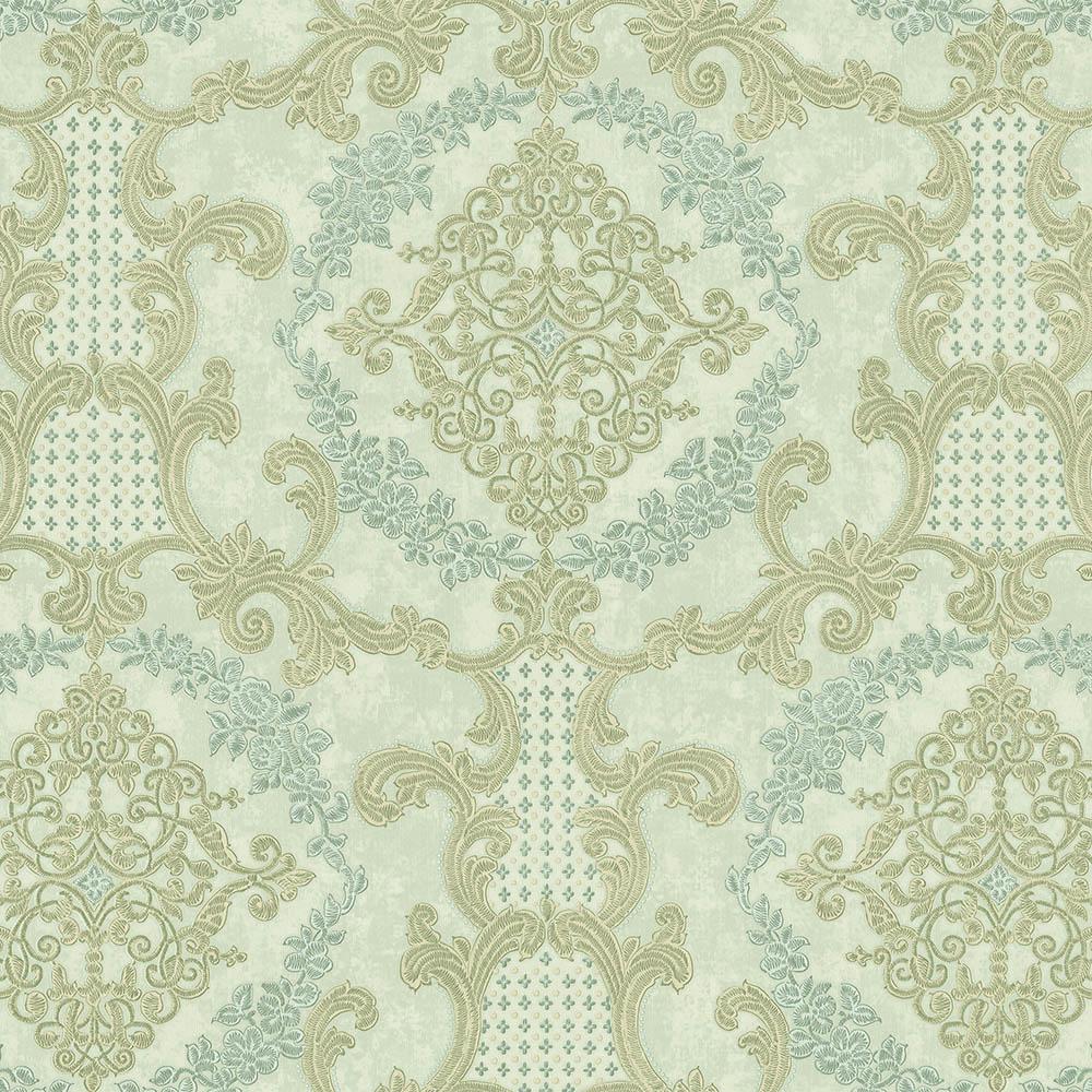 Шпалери вінілові AdaWall Rumi 6802-1 Damask pattern wallpaper на флізеліновій основі 1,06х10 м (13402023)