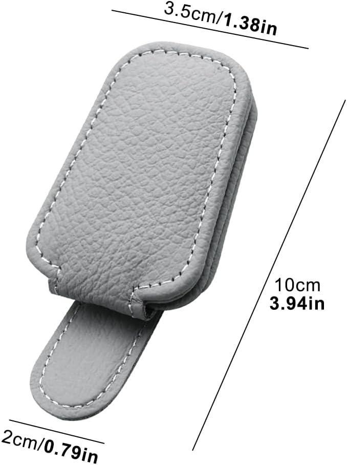 Кліпса-тримач для окулярів в машину Сірий (2724505884) - фото 3 Кліпса-тримач для окулярів в машину Сірий (2724505884) - фото 3