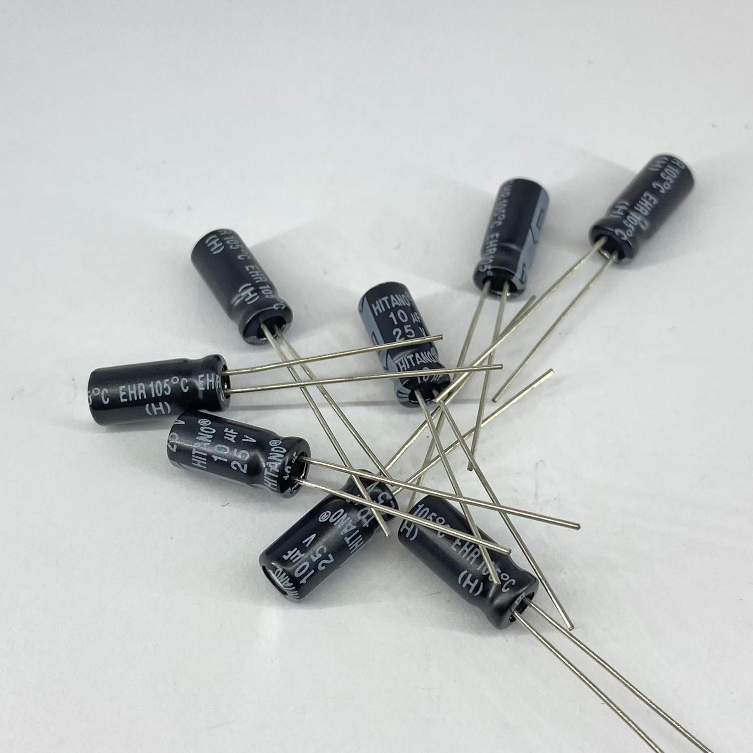 Электролитические конденсаторы HITANO 10 мкф 25V 5x11 мм 105 °C (5248)