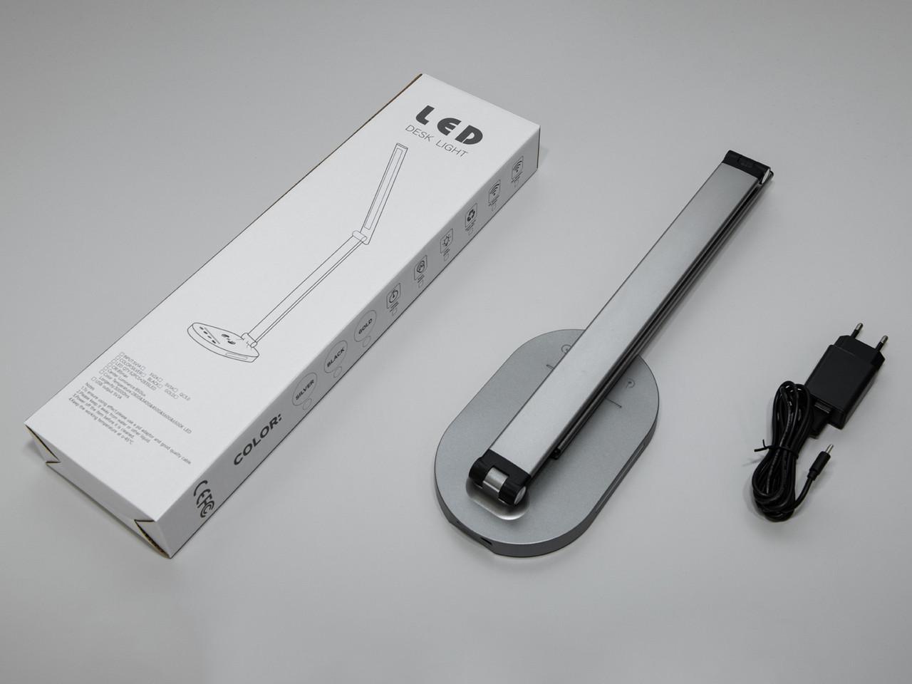 Настільна лампа світлодіодна 6W 5503GR-LS Сірий (2140355300) - фото 5 Настільна лампа світлодіодна 6W 5503GR-LS Сірий (2140355300) - фото 5