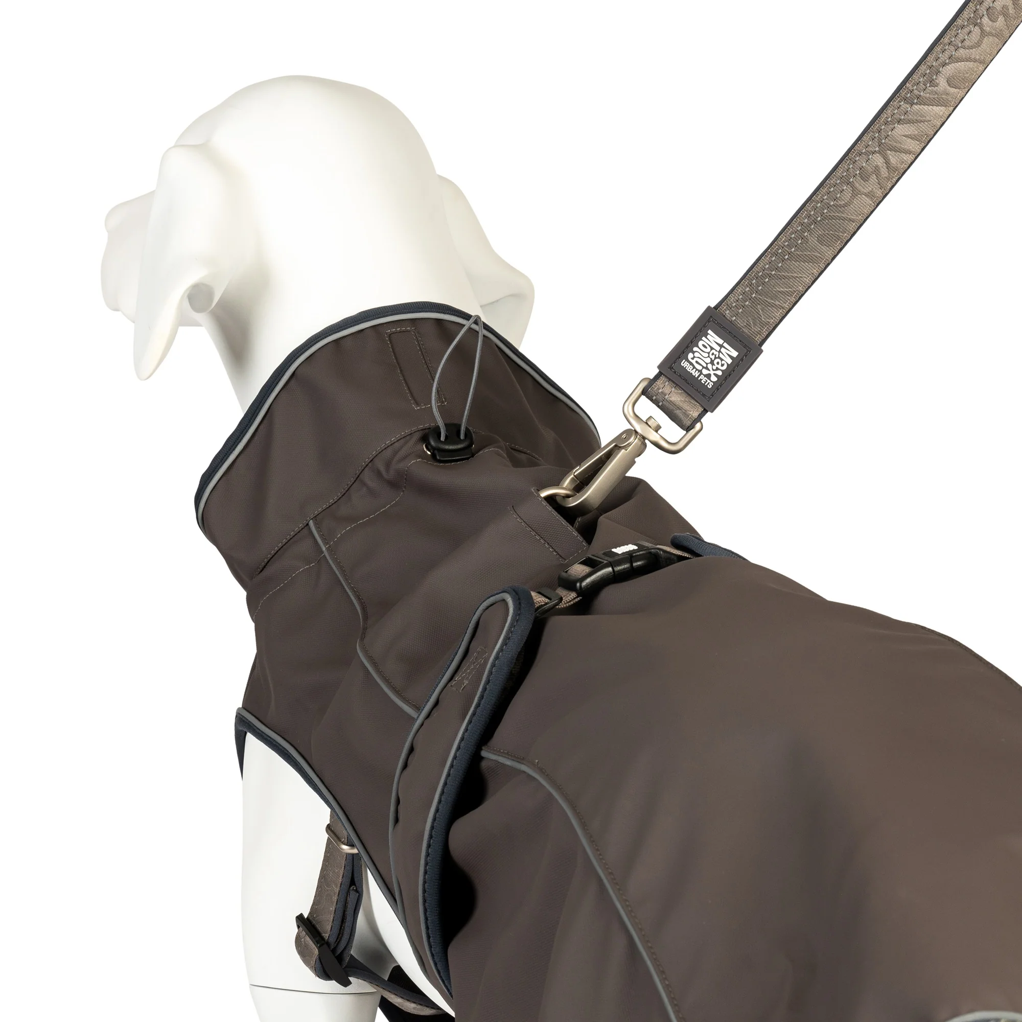 Дощовик для собак Max & Molly Raincoat Matrix 2.0 S Stone (2670646515) - фото 4 Дощовик для собак Max & Molly Raincoat Matrix 2.0 S Stone (2670646515) - фото 4