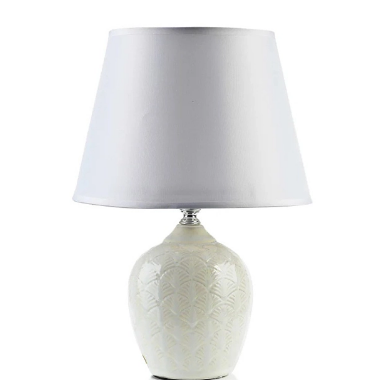 Лампа керамическая настольная Leti 32 см Natural (36064)