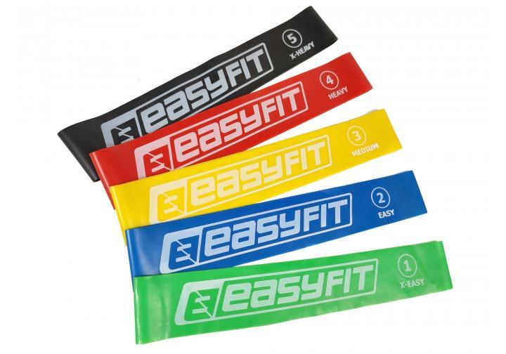 Гумки для фітнесу EasyFit набір 5 шт. (EF-1813) - фото 2 Гумки для фітнесу EasyFit набір 5 шт. (EF-1813) - фото 2
