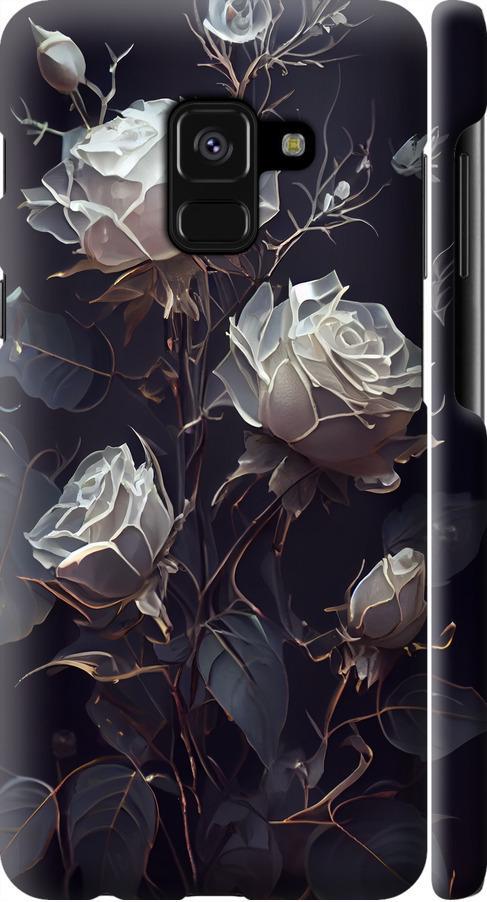 Чехол на Samsung Galaxy A8 2018 A530F Розы 2 (5550m-1344-42517)