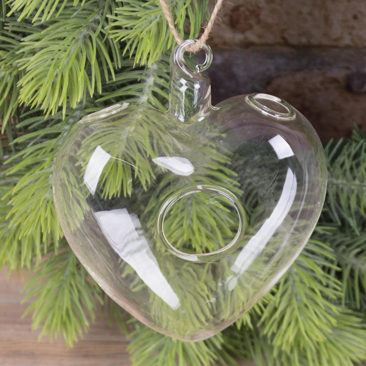 Подвеска Сердце из стекла (1673)