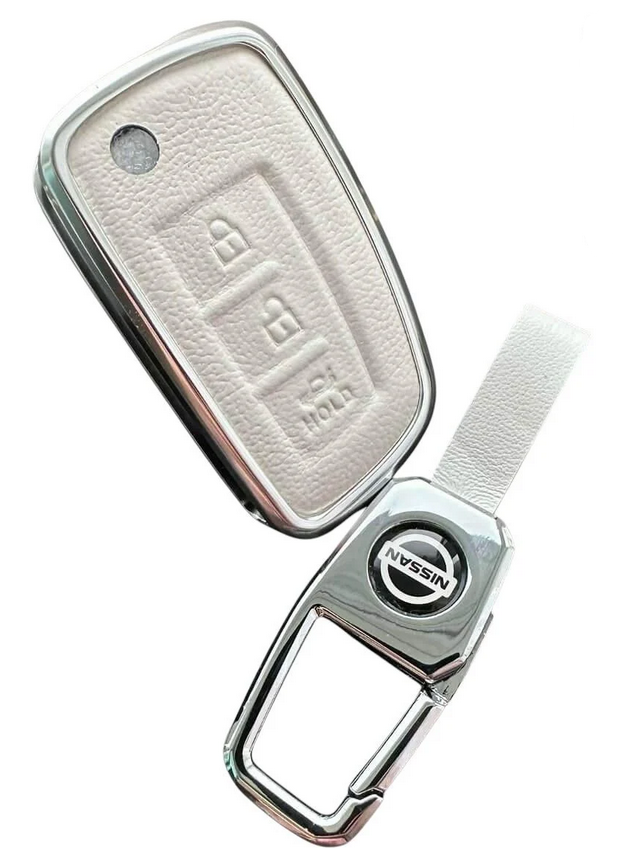 Чехол алюминиевый для ключа Nissan (ns6alw3b)