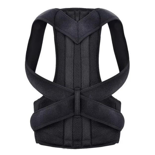 Корсет для спины RIAS Back Pain Need Help с лямками универсальный Black (3_08804)