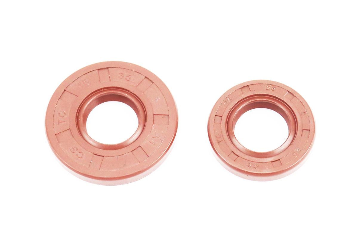 Комплект сальников к бензопилам китайским 2 шт. 15x28x5/15x35x5 мм Коричневый (28810631)