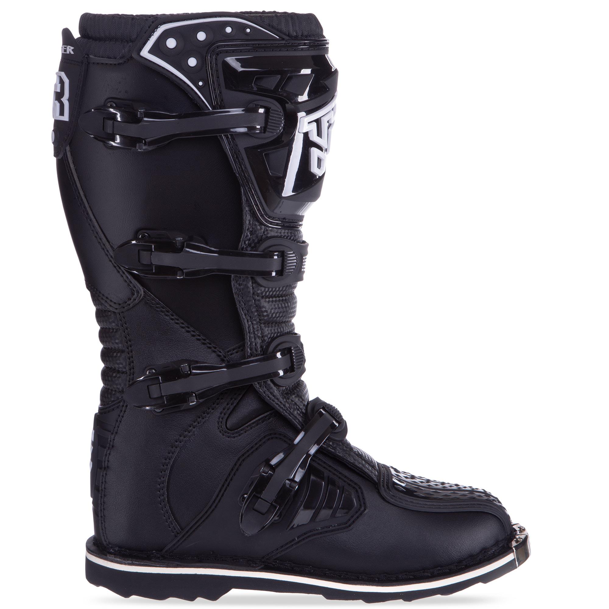 Мотоботи Tiger MTR-E001 Adventure високі р. 42 Чорний