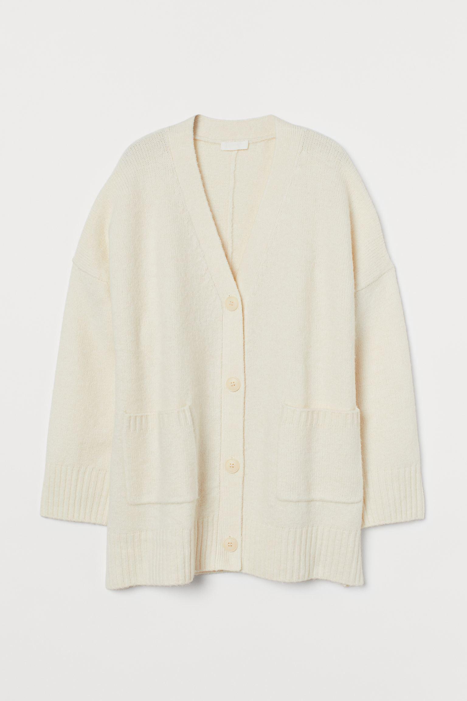 Кофта H&M L Молочный (2099513352)