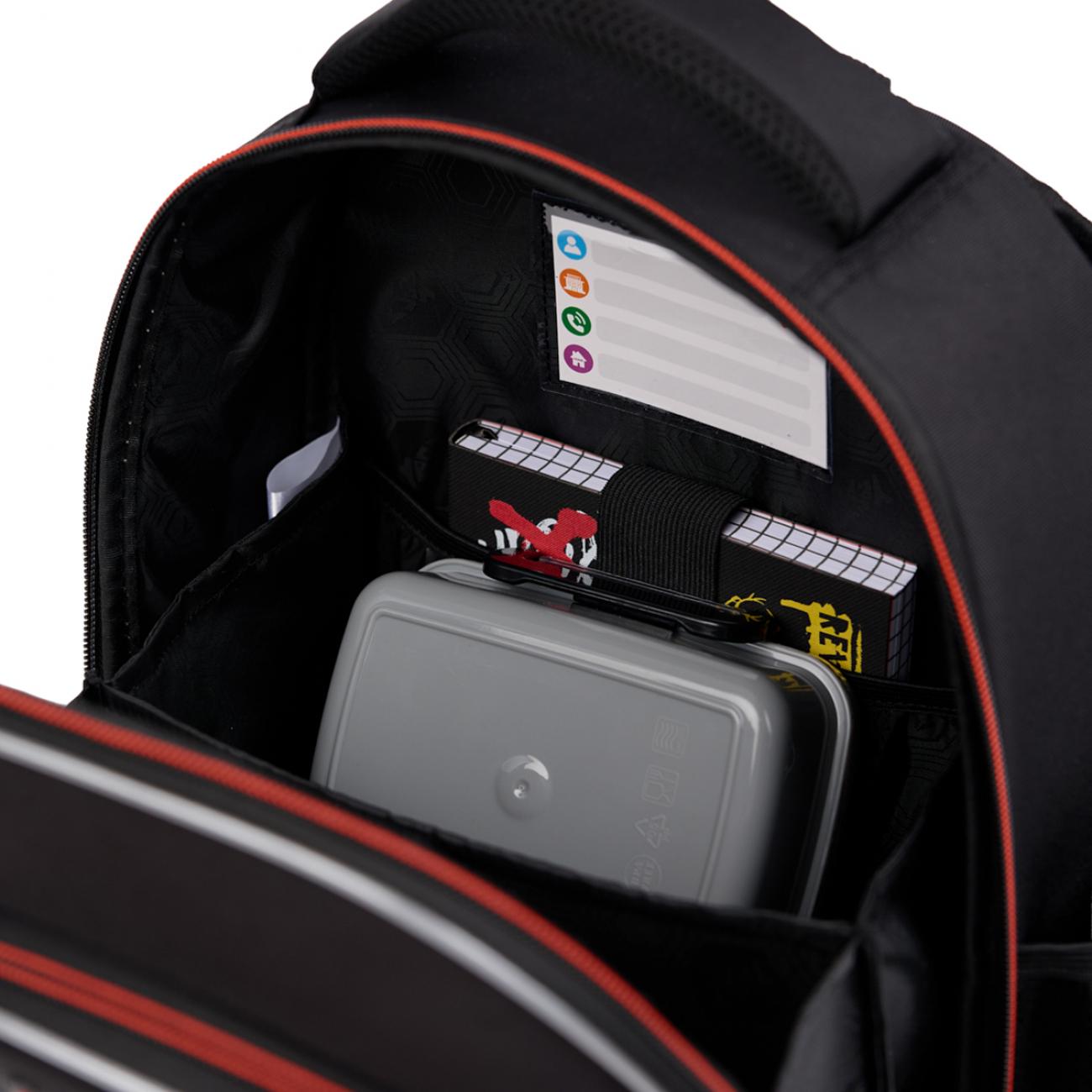 Рюкзак школьный полукаркасный YES Race Day S-109 (559881) - фото 8