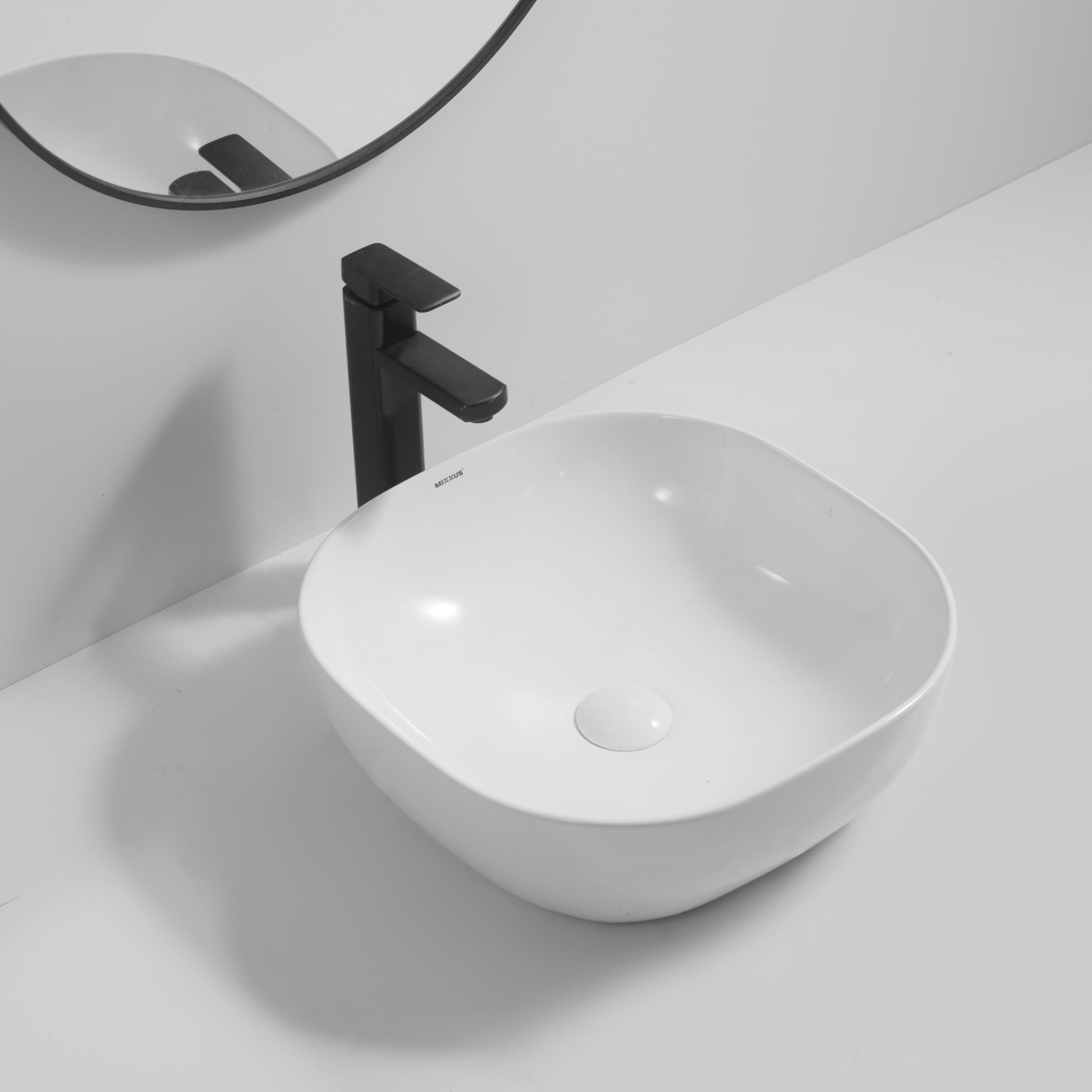 Раковина накладна MIXXUS PREMIUM DIVERSE-0105 425х425х145 мм (MP6535) - фото 3 Раковина накладна MIXXUS PREMIUM DIVERSE-0105 425х425х145 мм (MP6535) - фото 3