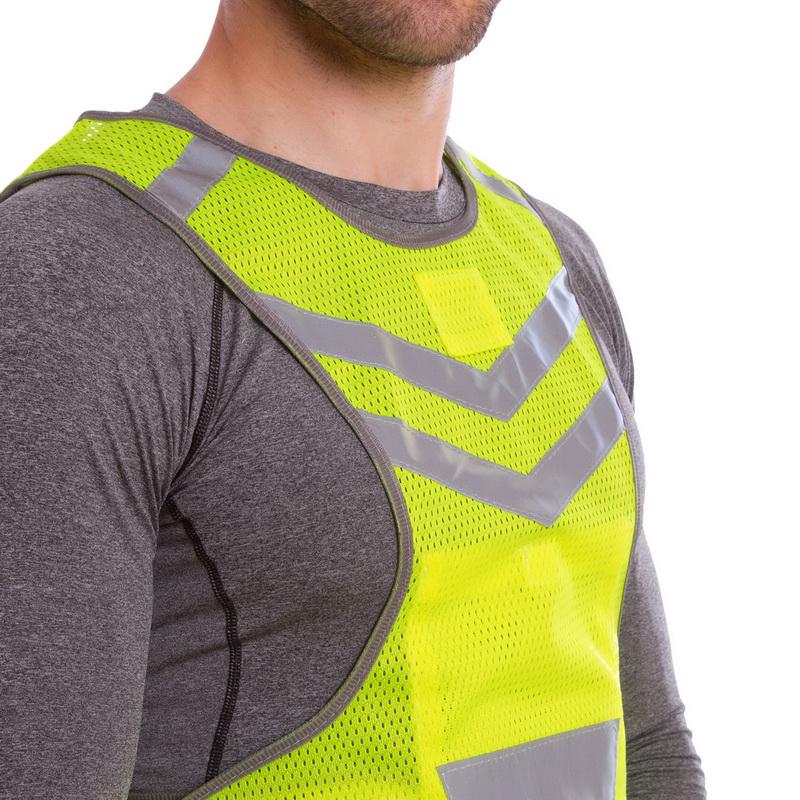 Жилет світловідбиваючий Zelart SEEYU RST-20-LED Салатовий (DR012558) - фото 3