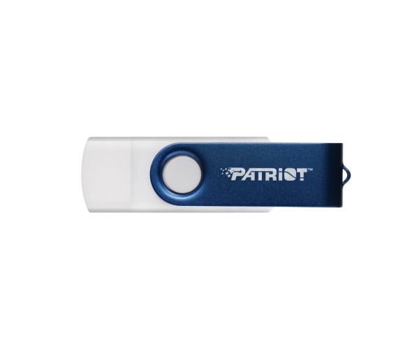 Флешка USB Patriot Gen 1 Xporter X550 USB 3.2 + Type-C 64Gb White/Blue