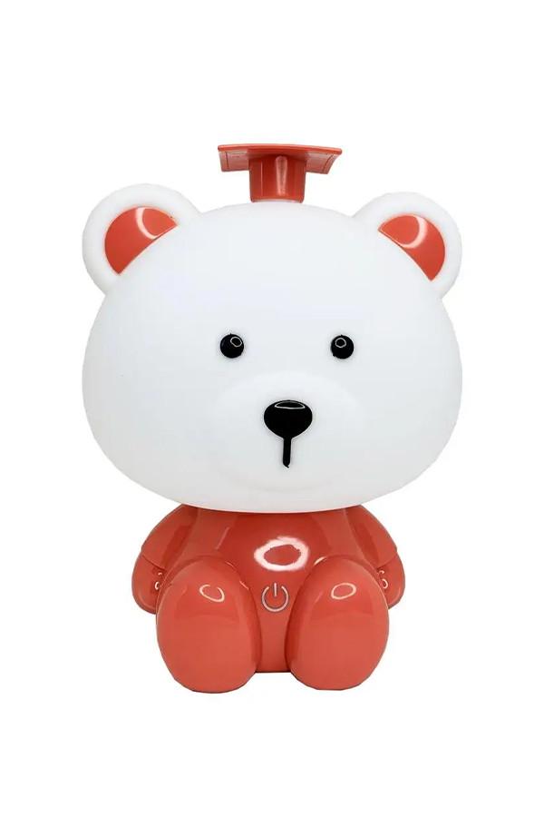 Ночник детский медведь Розовый (ЦБ-00239730)