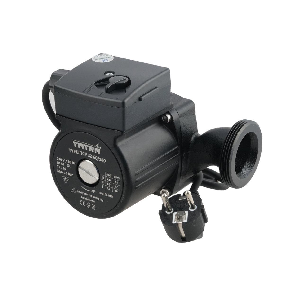Насос циркуляційний Tatra Line TCP 32-60/180 з кабелем (SW-95331)