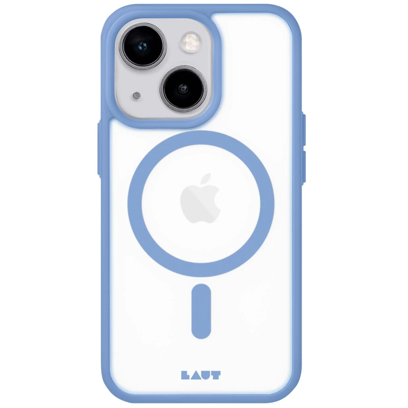 Чехол LAUT HUEX PROTECT with MagSafe IMPKT Cell Technology for iPhone 14, Ocean Blue (L_IP22A_HPT_BL)