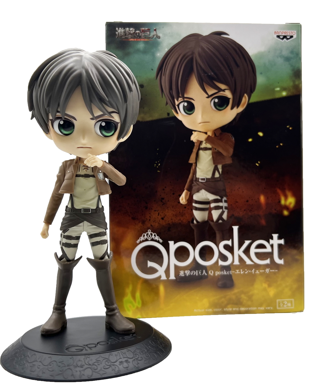 Фигурка для геймеров Q posket Эрен Егерь Attack on Titan Eren Yeger 15 см (WST AT EY B)
