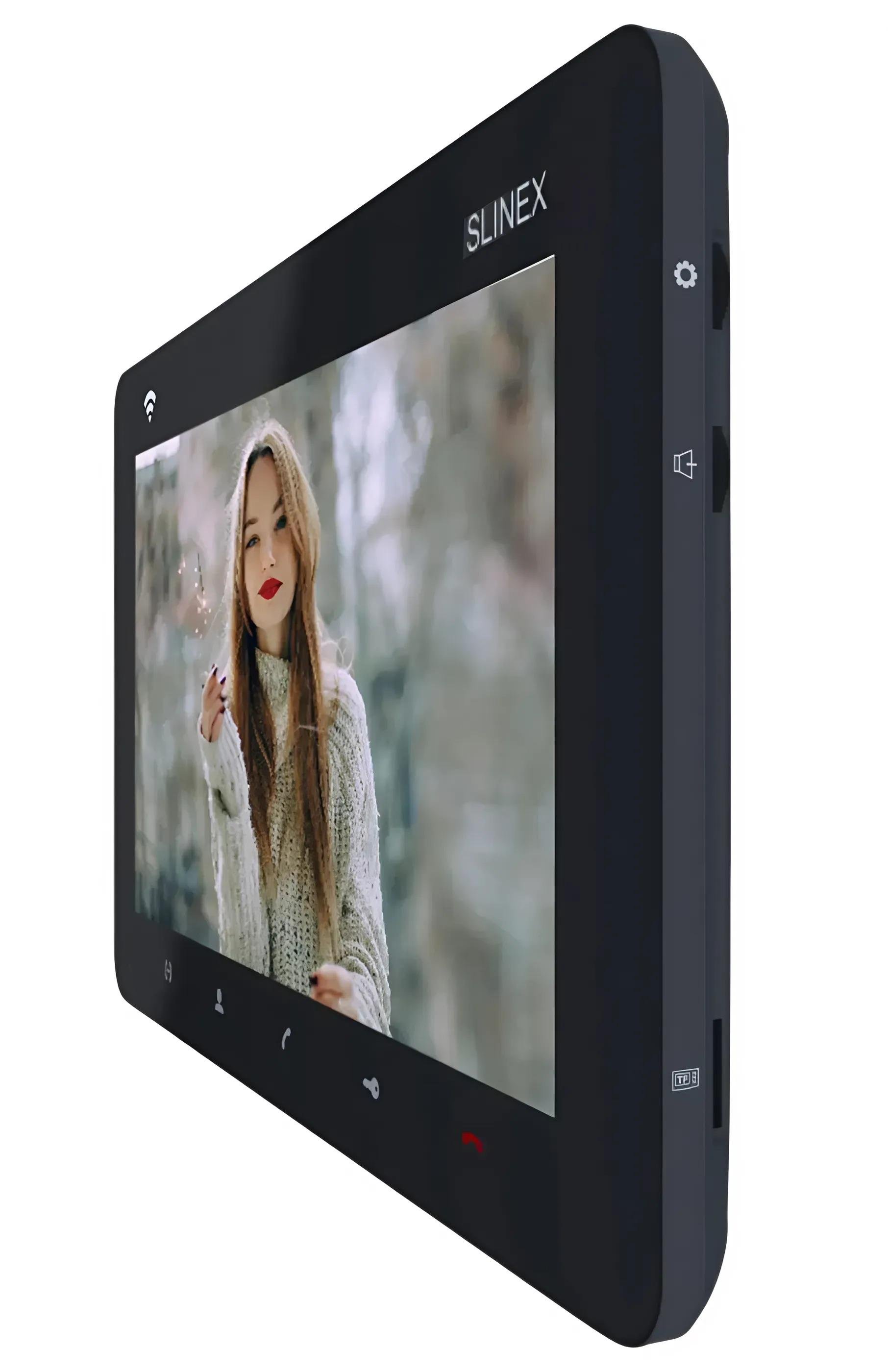 Видеодомофон Slinex SM-07N 7" TFT 1024x600 Wi-Fi Черный (99-00012645) - фото 4 Видеодомофон Slinex SM-07N 7" TFT 1024x600 Wi-Fi Черный (99-00012645) - фото 4