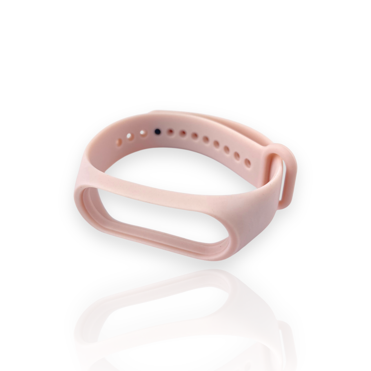 Ремешок силиконовый для Xiaomi Mi Band 3/4 MRK Кремовый