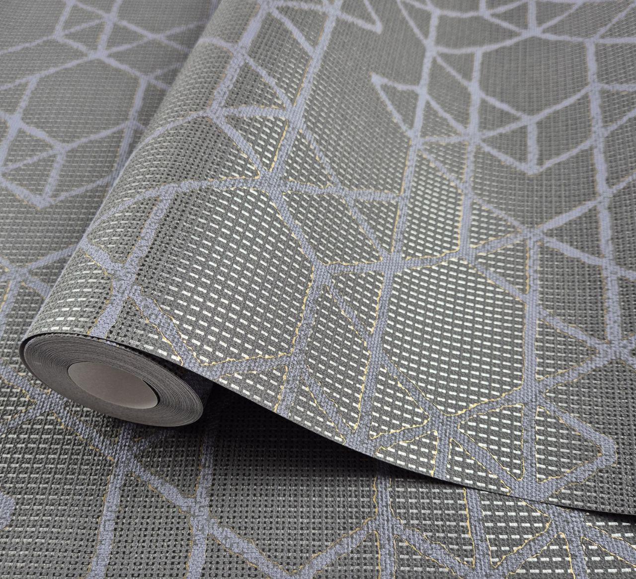 Обои виниловые Marburg 30822 0,53х10,05 м Серый (29747399)