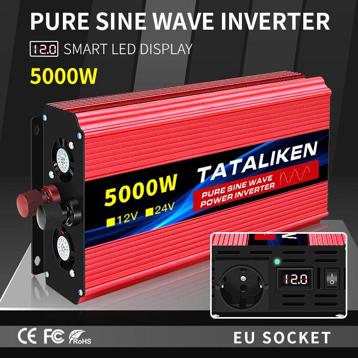 Инвертор преобразователь напряжения Tataliken 5000 W синус номинал 2000 Вт 12-220V DC/AC - фото 3 Инвертор преобразователь напряжения Tataliken 5000 W синус номинал 2000 Вт 12-220V DC/AC - фото 3