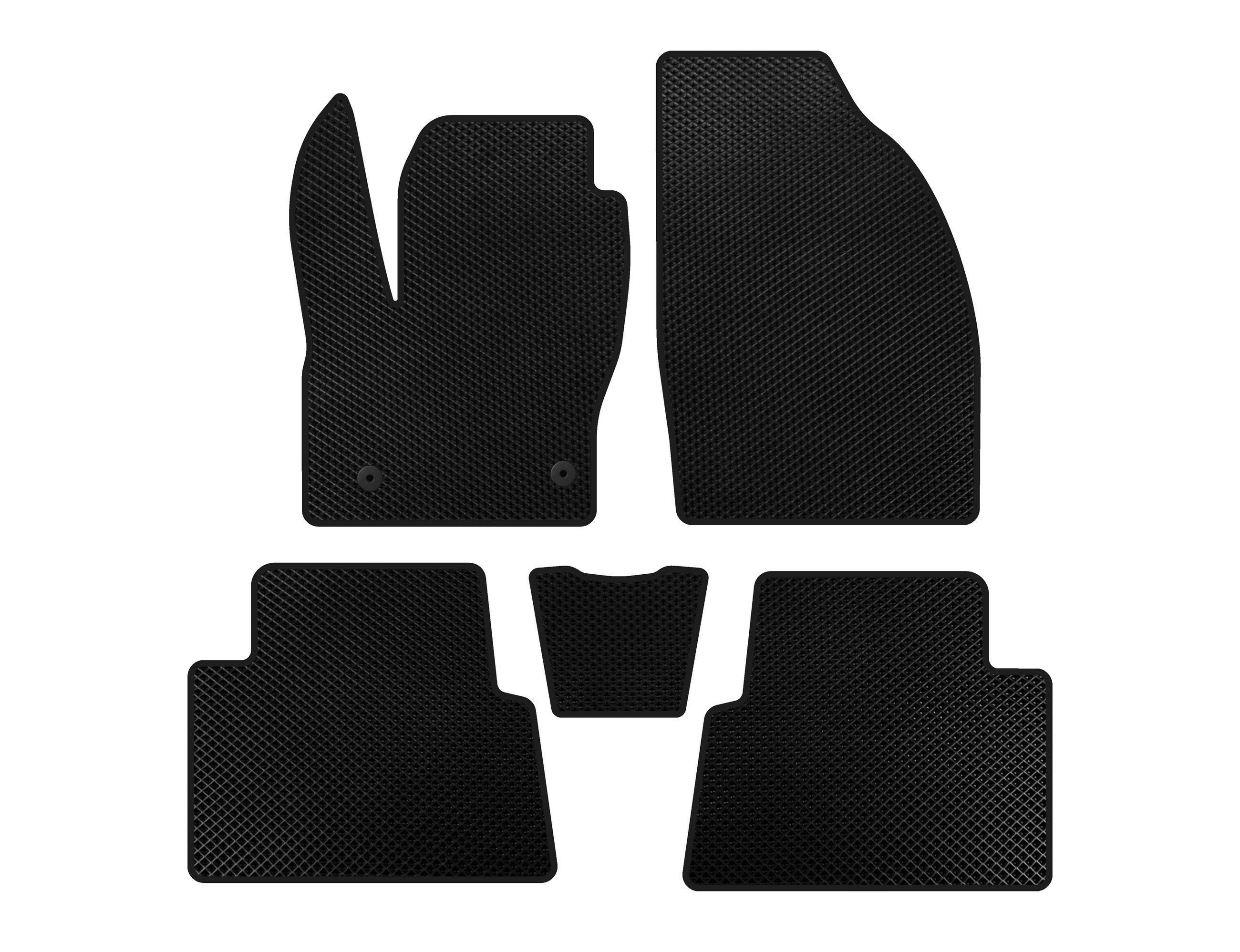 Коврики Digital Designs EVA для Ford Kuga 2008-2013 гг. этилвинилацетат Черный (132586)