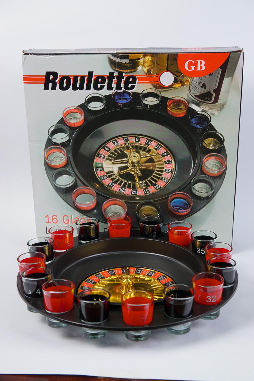 Алко-игра Шот-рулетка GB 16 рюмок (26866823)