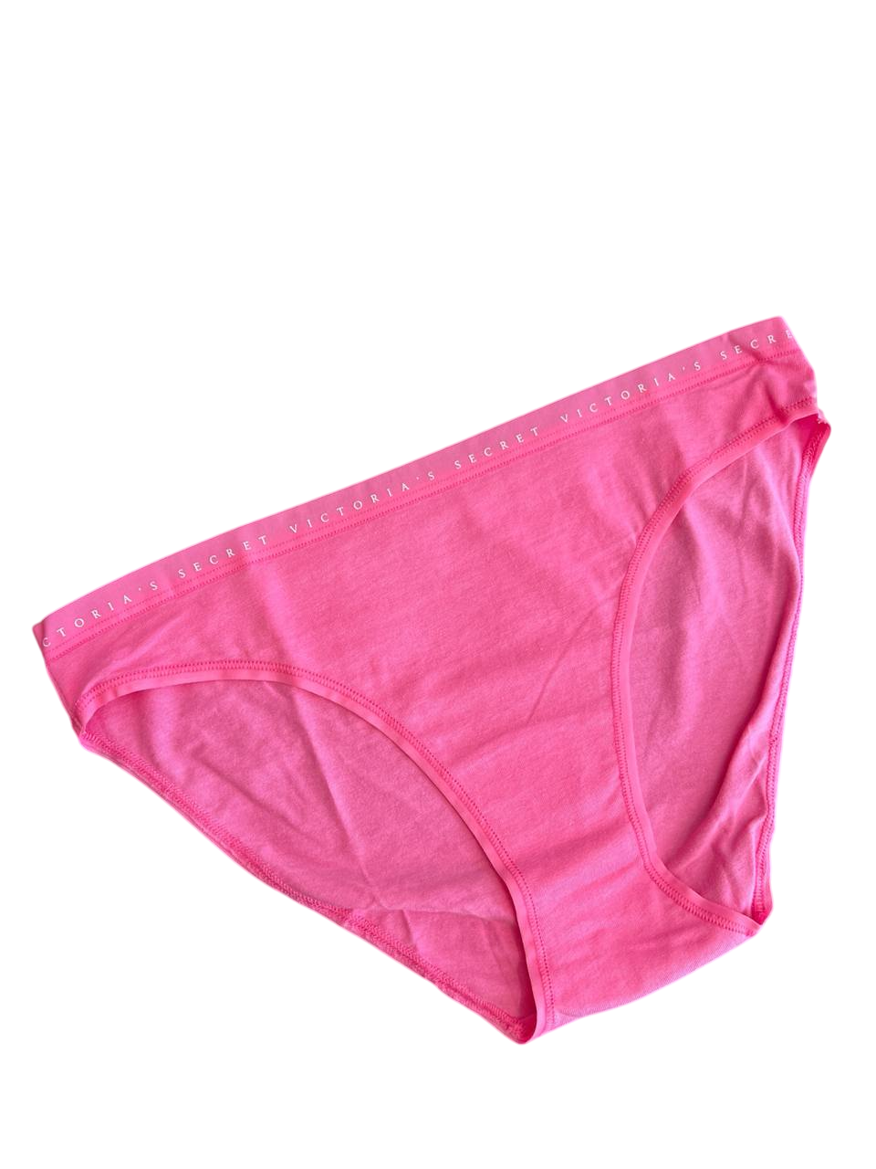 Труси Victoria's Secret Stretch Cotton Bikini Panty L Рожевий (27843476)