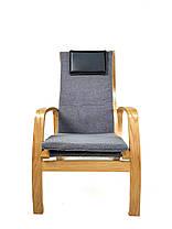 Крісло для відпочинку з підніжкою Avko ARC011 Natural Grey - фото 3 Крісло для відпочинку з підніжкою Avko ARC011 Natural Grey - фото 3