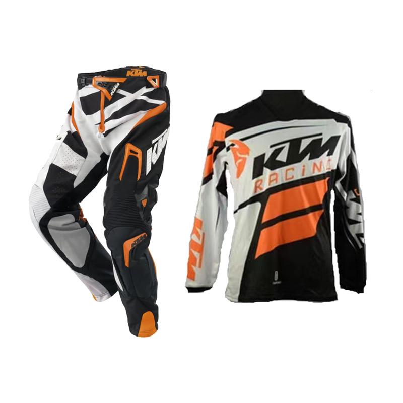 Мото экипировка KTM Racing Enduro мотоштаны/джерси S White (35714965)