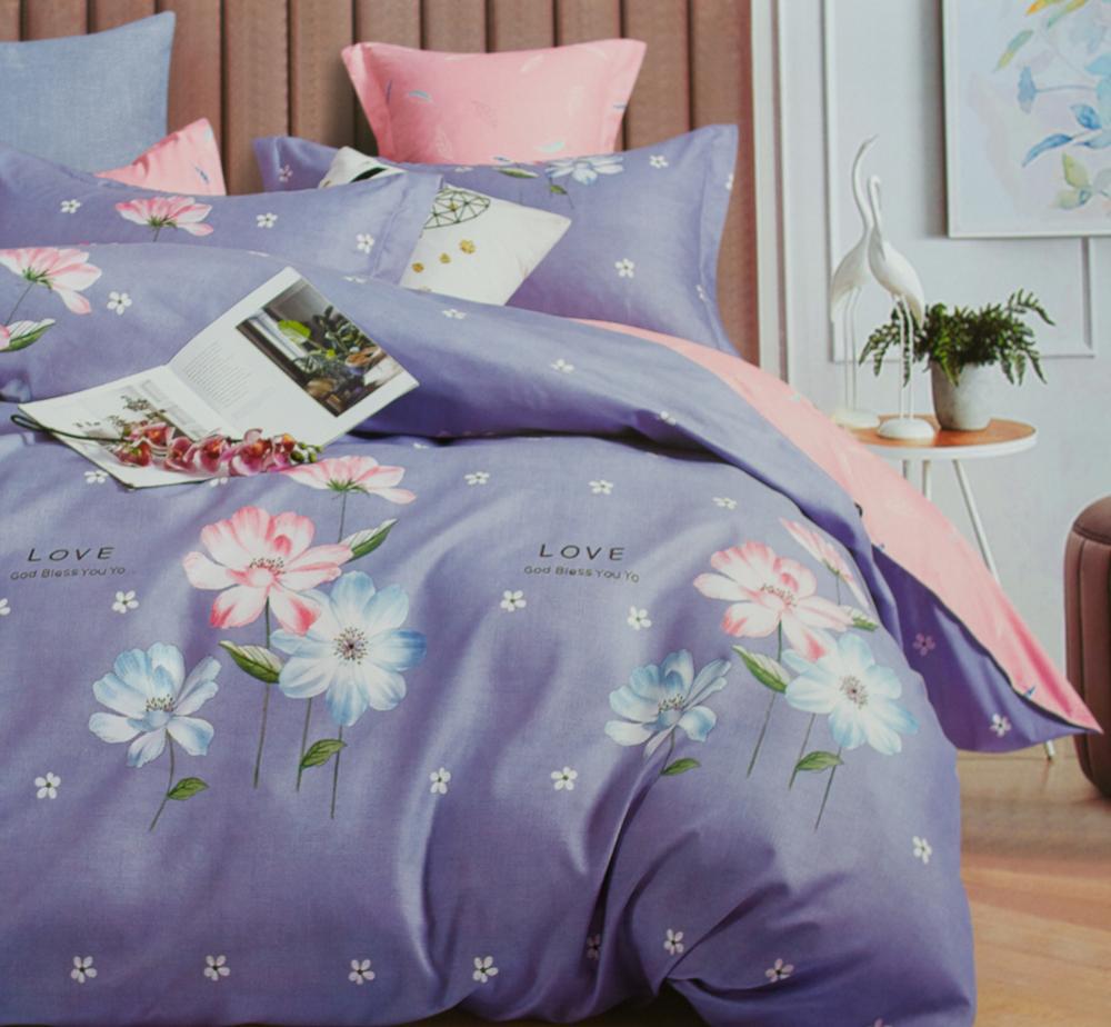Комплект постельного белья Home comfort евро хлопок 9983203 (DR012734)