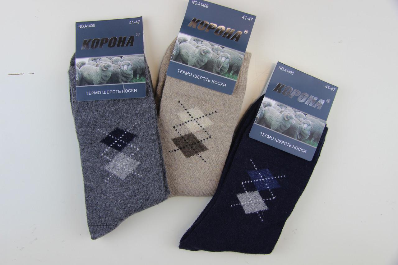 Шкарпетки чоловічі Корона №1406 ангора 10 пар р. 41-47 - фото 2 Шкарпетки чоловічі Корона №1406 ангора 10 пар р. 41-47 - фото 2